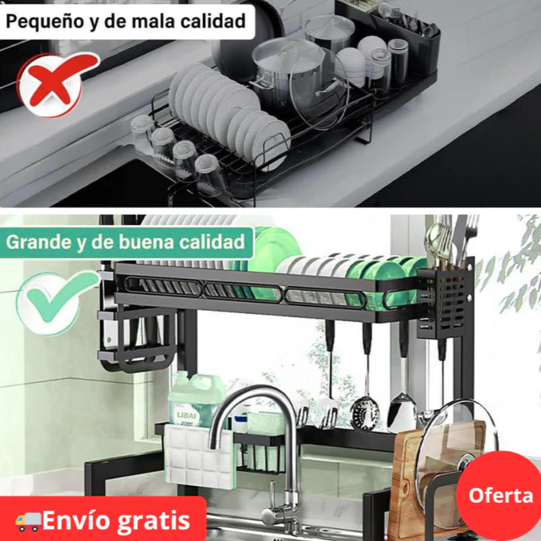 Escurridor y Organizador Multifuncional