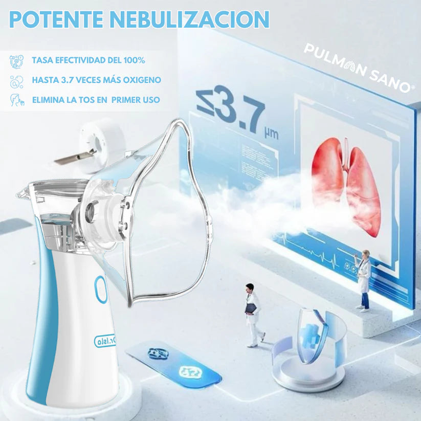 Nebulizador Portátil Mesh Ultrasónico