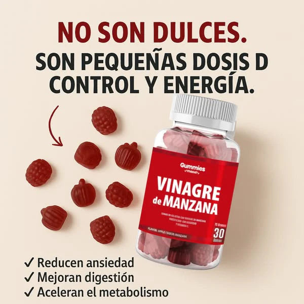 Gomitas Vinagre de Manzana con Vitamina C