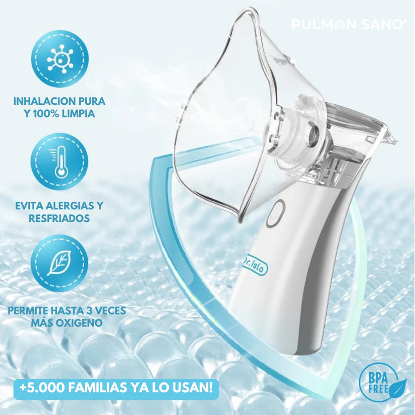 Nebulizador Portátil Mesh Ultrasónico